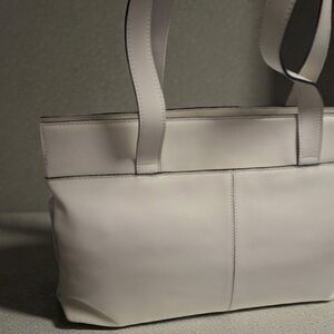 Patricia Nash Maremma XL Tote Bag with Dust Bag Latte Leather Handbag New